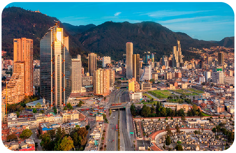 Villavicencio a Bogotá por Choachi